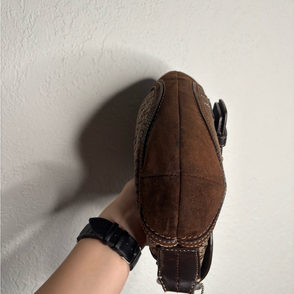 Brown Coach Mini Signature + Suede Mini SoHo - Picture 9 of 12